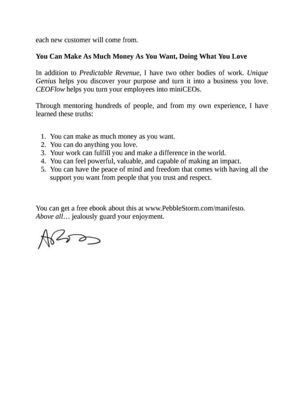 Predictable Revenue - Page 10