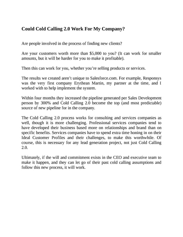 Predictable Revenue - Page 49