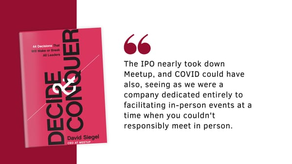 Decide and Conquer: 44 Decisions That Will Make or Break All Leaders - Page 3