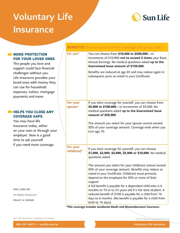 959589 Voluntary Life (24) 01.01.2025 - Page 1