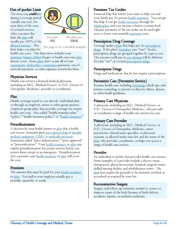 Glossary of Health Coverage and Medical Terms - Page 4