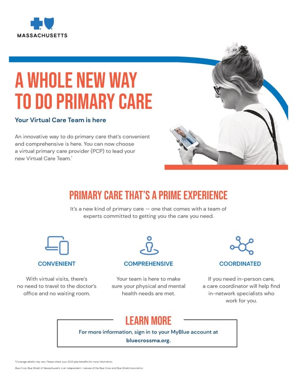 A New Approach to Primary Care - Page 1