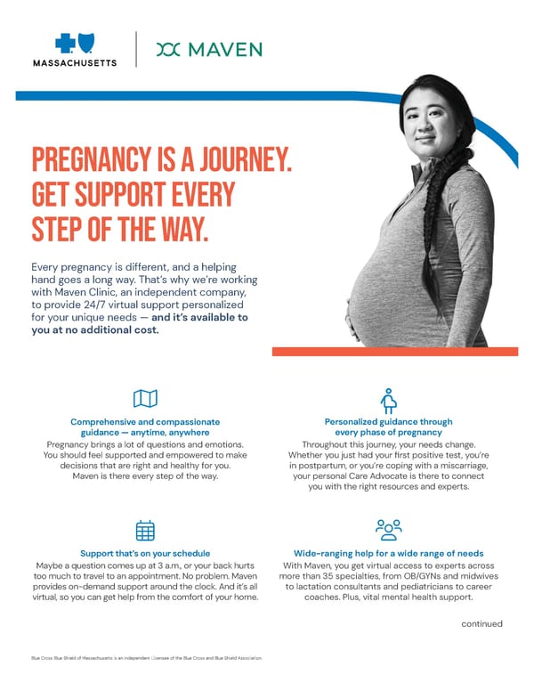 Support for Pregnancy Journeys by Maven Clinic - Page 1