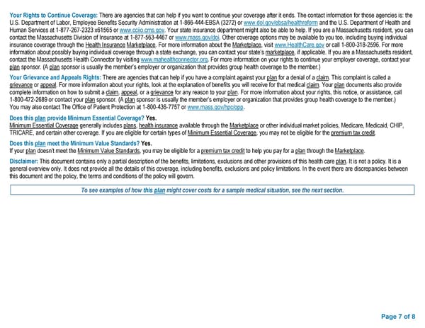 Summary of Benefits and Coverage - Preferred Blue PPO $4000 Deductible II - Page 7