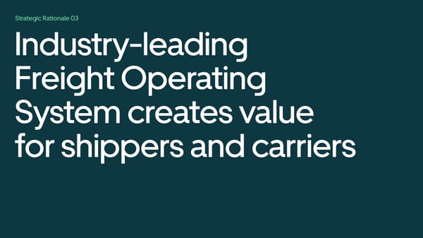 Uber Freight Acquisition of Transplace - Page 19