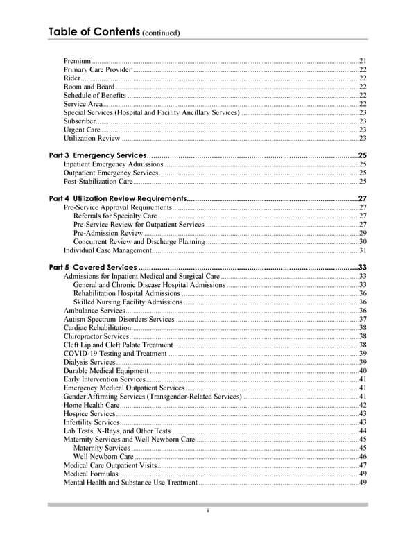Blue Cross Blue Shield of Massachusetts Subscriber Information - Page 7