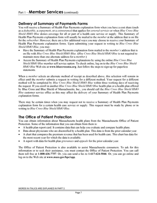 Subscriber Certificate and Rider Documentation - Page 17