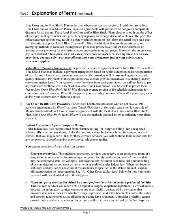 Subscriber Certificate and Rider Documentation - Page 19