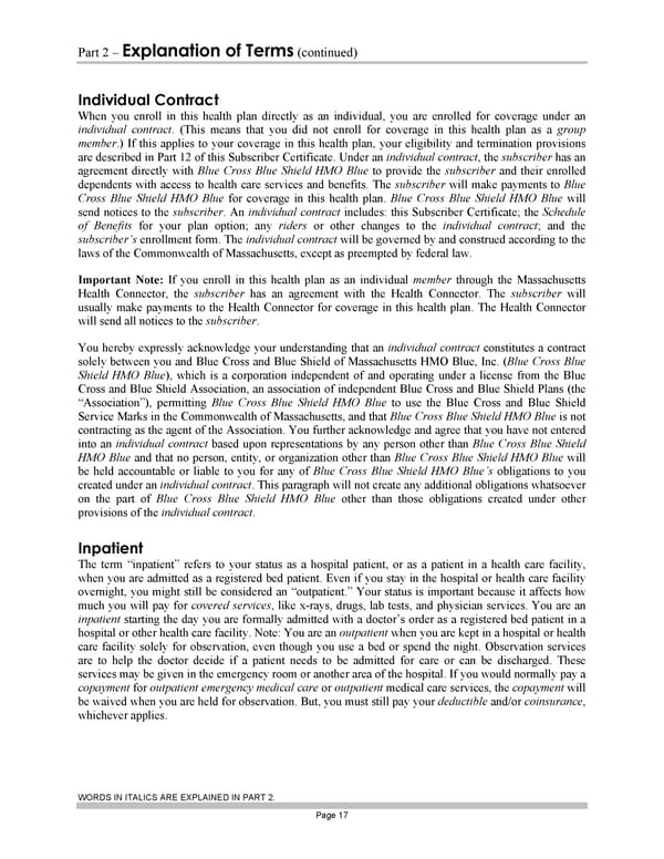 Subscriber Certificate and Rider Documentation - Page 27