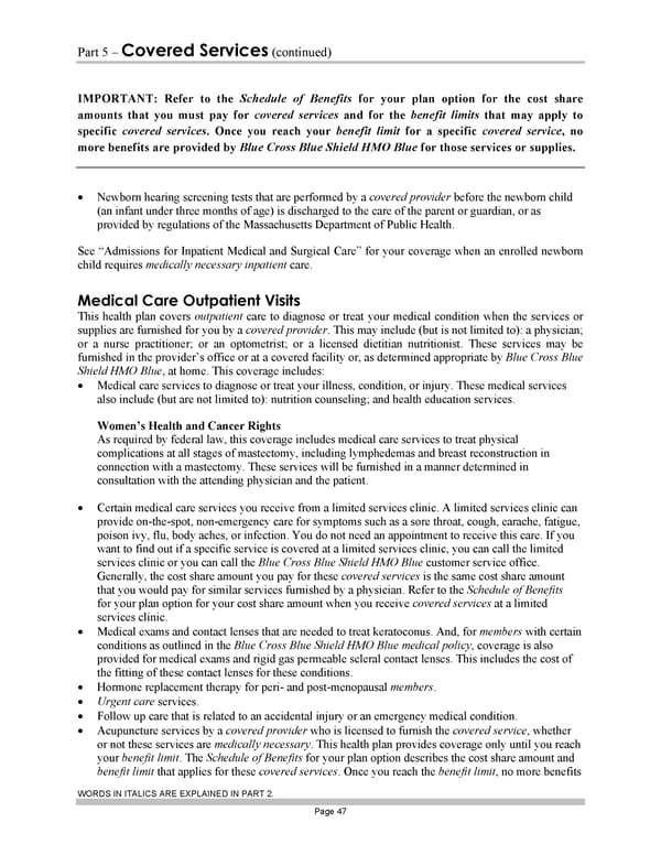 Subscriber Certificate and Rider Documentation - Page 57