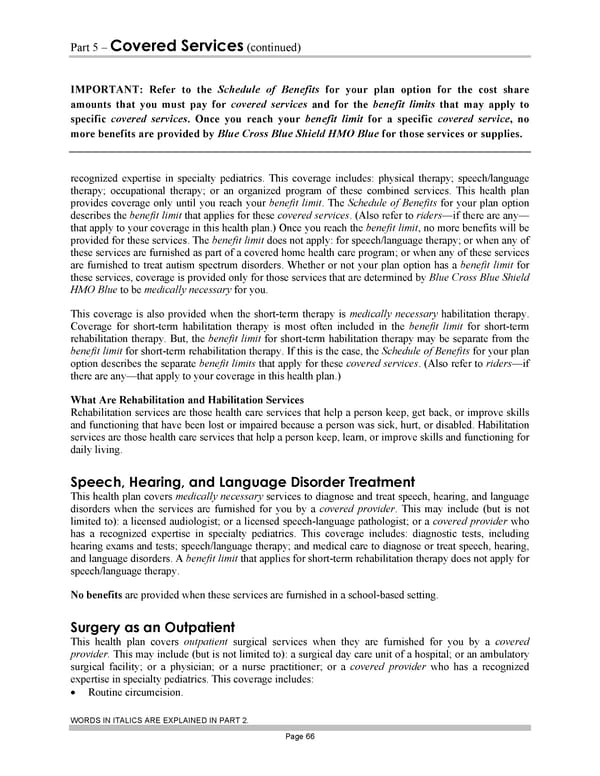 Subscriber Certificate and Rider Documentation - Page 76