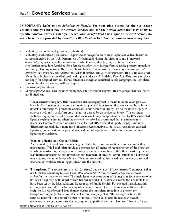 Subscriber Certificate and Rider Documentation - Page 77