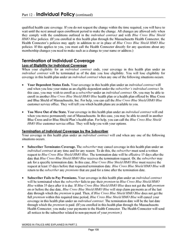 Subscriber Certificate and Rider Documentation - Page 118