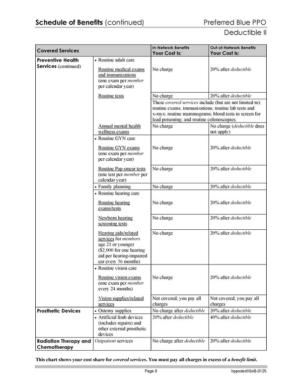 Subscriber Certificate and Rider Documentation - Page 135
