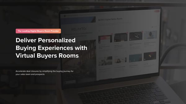 Digital Buyer Experience - Page 1