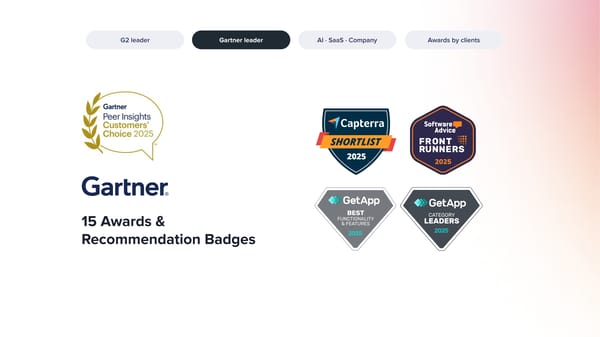 Awards for RELAYTO: AI, SaaS, and Content Leadership - Page 2