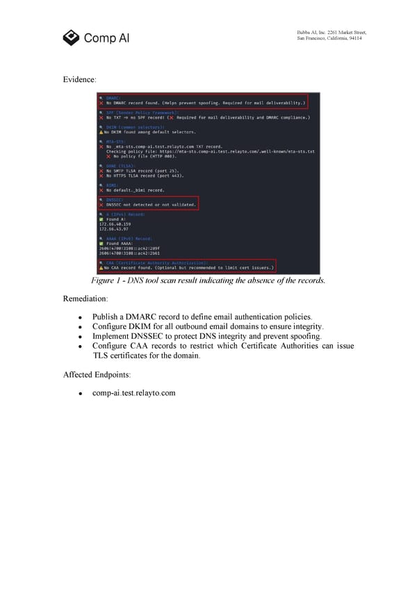 RELAYTO Penetration Test Report - Page 17