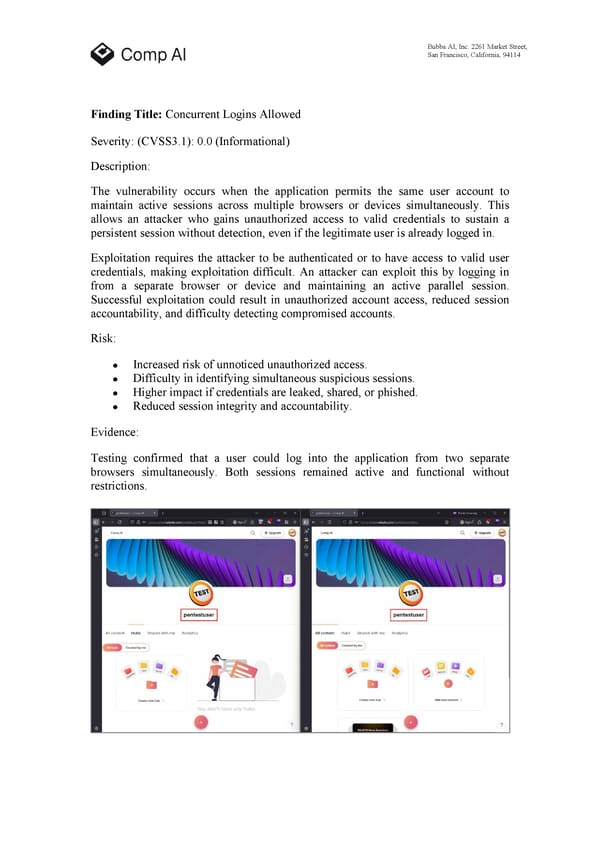 RELAYTO Penetration Test Report - Page 18