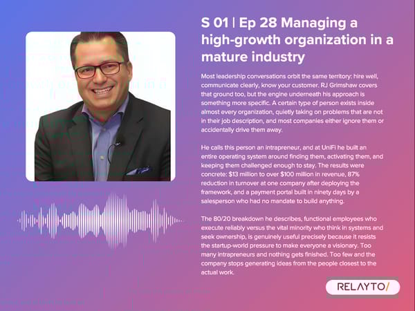 Podcast Owners on the Experience-focused Leaders - Page 58