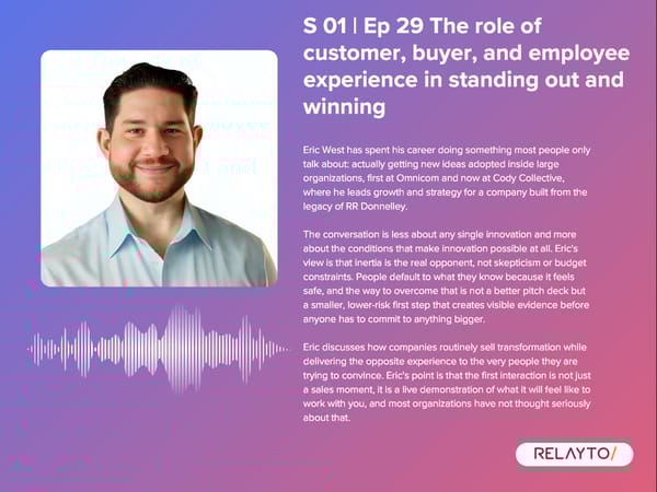 Podcast Owners on the Experience-focused Leaders - Page 60
