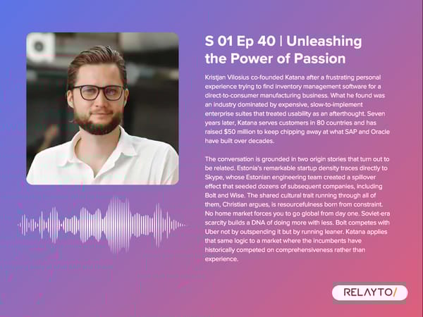 Podcast Owners on the Experience-focused Leaders - Page 82