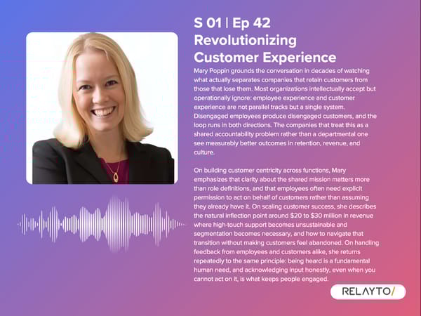 Podcast Owners on the Experience-focused Leaders - Page 86