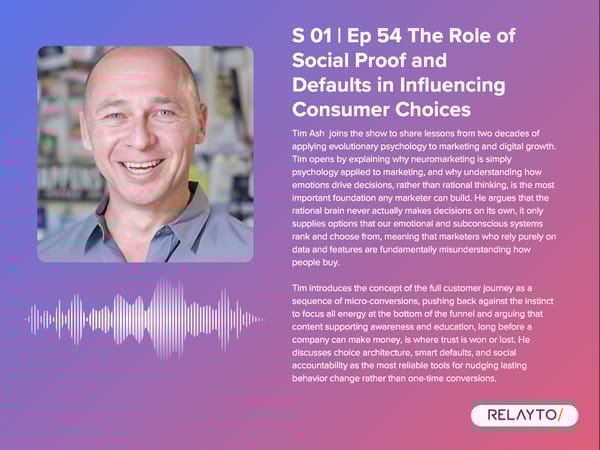 Podcast Owners on the Experience-focused Leaders - Page 110