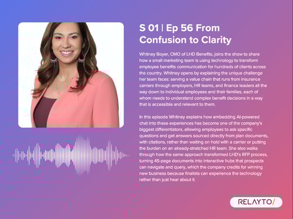 Podcast Owners on the Experience-focused Leaders - Page 114