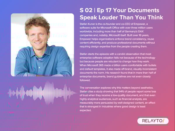 Podcast Owners on the Experience-focused Leaders - Page 161