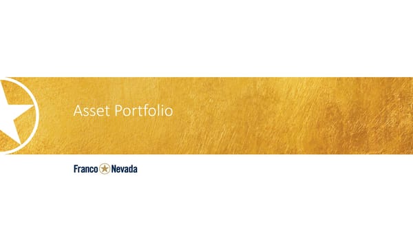 Franco-Nevada Corporate Presentation - Page 11