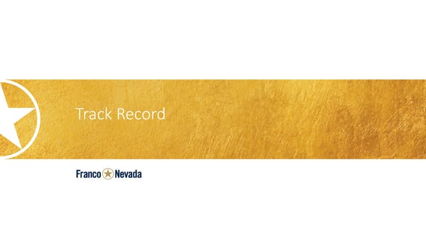 Franco-Nevada Corporate Presentation - Page 18