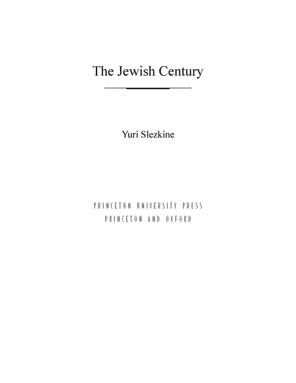 The Jewish Century - Page 3