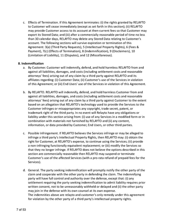 Relayto Terms, Conditions, Policies & Plans - Page 7