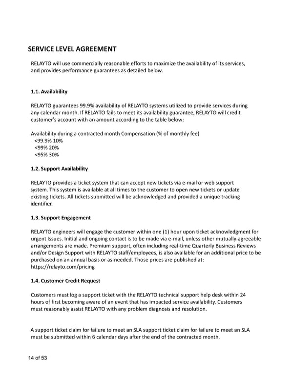 Relayto Terms, Conditions, Policies & Plans - Page 14