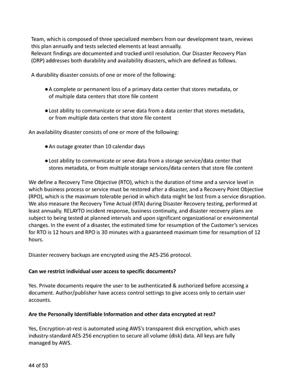 Relayto Terms, Conditions, Policies & Plans - Page 44