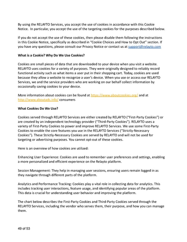 Relayto Terms, Conditions, Policies & Plans - Page 49