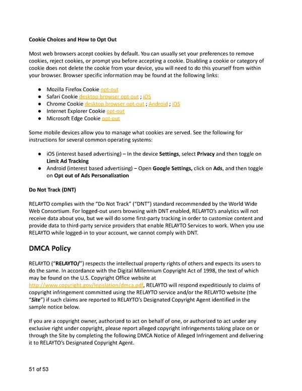 Relayto Terms, Conditions, Policies & Plans - Page 51
