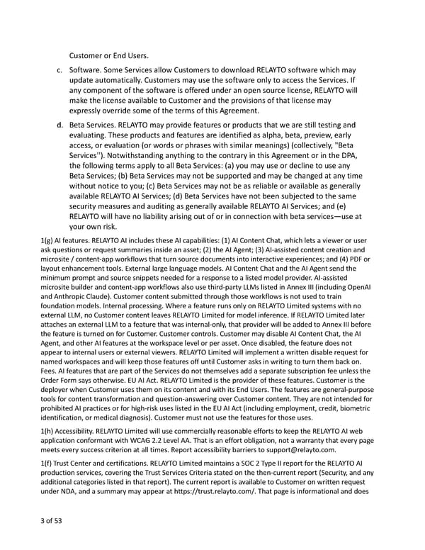 Relayto Terms, Conditions, Policies & Plans - Page 3