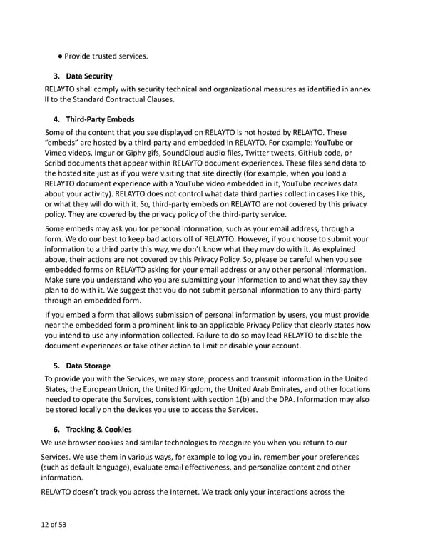 Relayto Terms, Conditions, Policies & Plans - Page 12