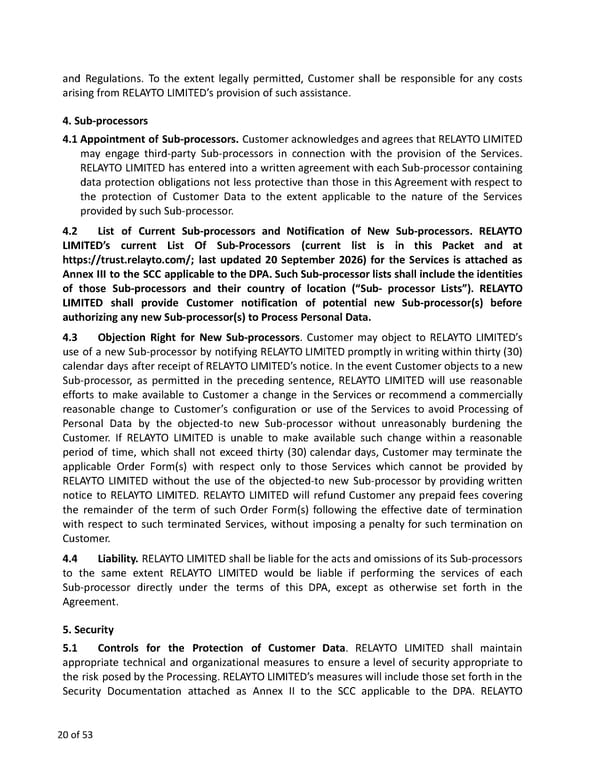 Relayto Terms, Conditions, Policies & Plans - Page 20