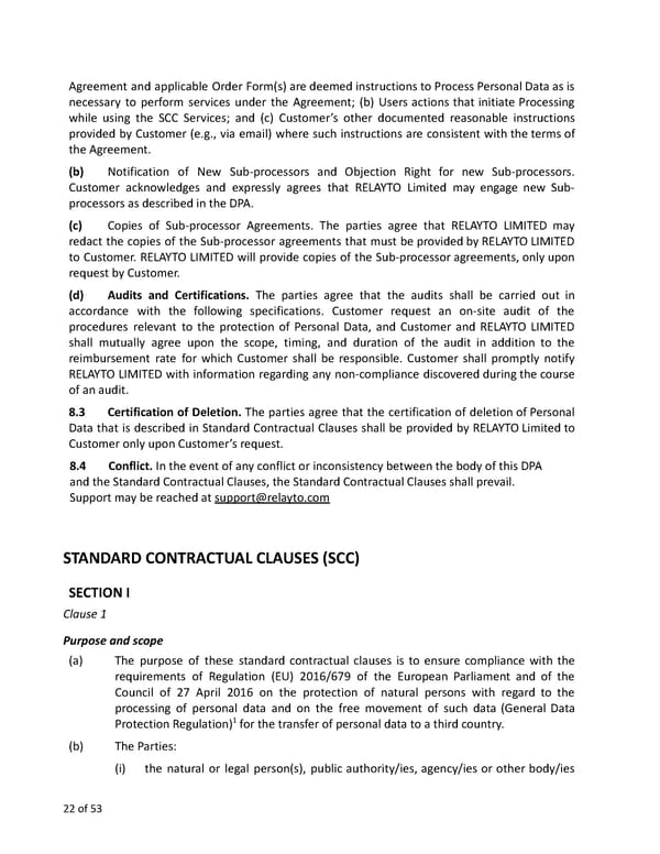 Relayto Terms, Conditions, Policies & Plans - Page 22