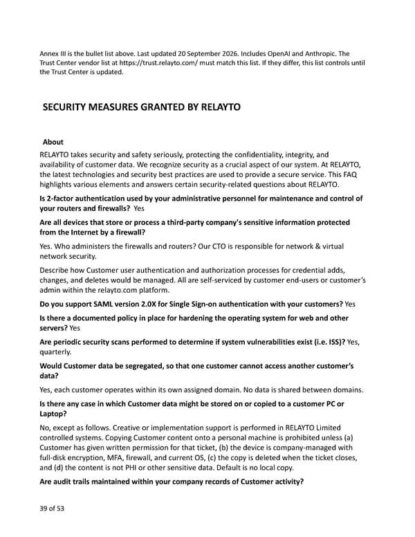 Relayto Terms, Conditions, Policies & Plans - Page 39
