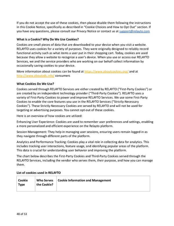 Relayto Terms, Conditions, Policies & Plans - Page 48